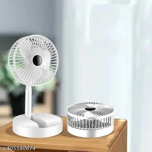 USB Rechargeable Electric Adjustable Desk Fan