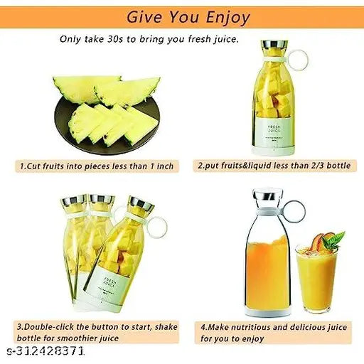 Wireless Electric Portable Mini Juicer Bottle