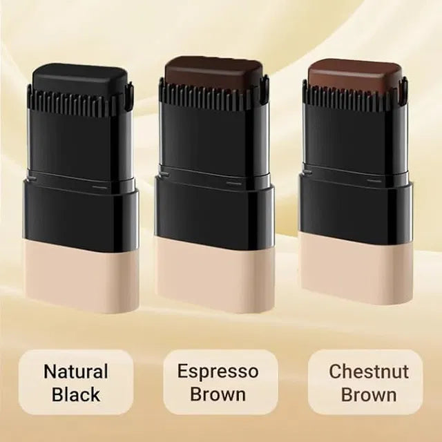 Instant Hair Dye Stick with Built-in Comb, Gray Hair Dye, 2 in 1 Touch-Up Comb