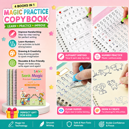 Sank Magic Practice Copybook