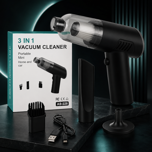 Portable Vacuum Cleaner For Home & Car